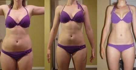 buckwheat diet before and after photos