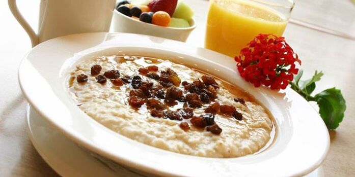 Food for weight loss of abdomen and sides